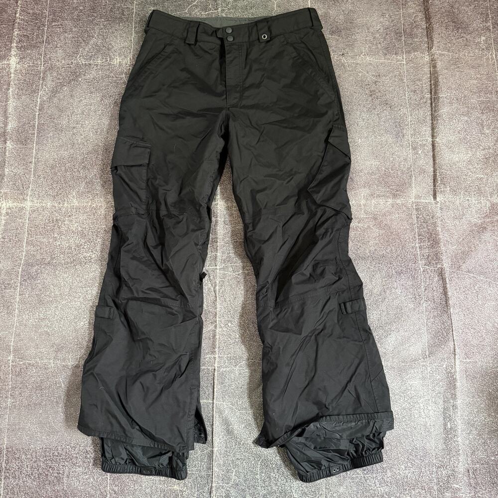 Men's Burton Dryride BM Cargo Mesh Lined Black Snowboard Ski Winter Pants Sz M